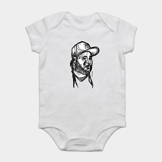 ASAP Yams RIP Baby Bodysuit by sketchnkustom